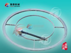 三門峽沈經(jīng)理訂購的超聲波振動篩網(wǎng)架已發(fā)貨，請注意查收